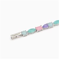 Bracciale Mabina Donna Santorini in Argento Cristallo 533900-18 - 533900-18